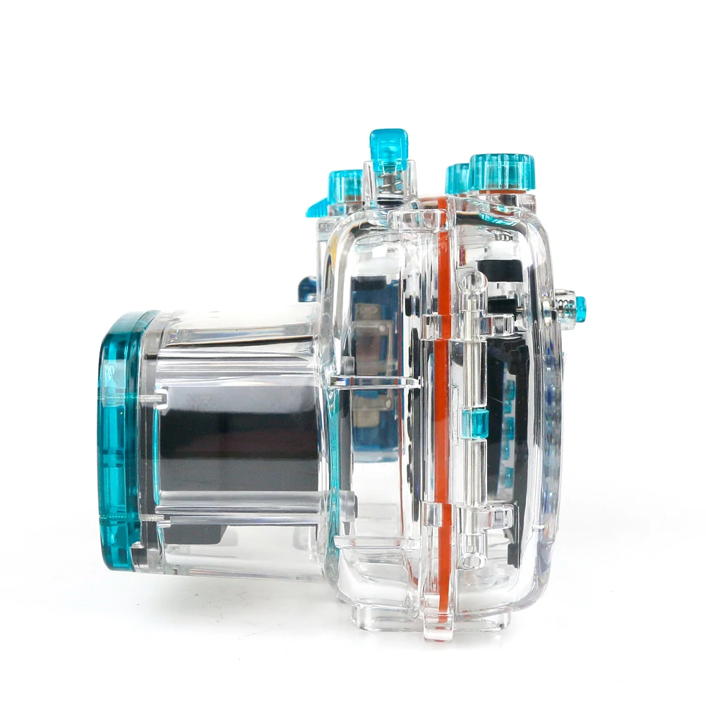 For Nikon P7100 Camera 18-55mm Underwater Housing Waterproof Case Water Sport Impermeable Protect Cover Depth Rating 40m | Электроника
