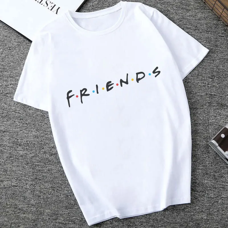 Женская футболка с надписью Friends Tv Новое поступление 2019 женские футболки топы