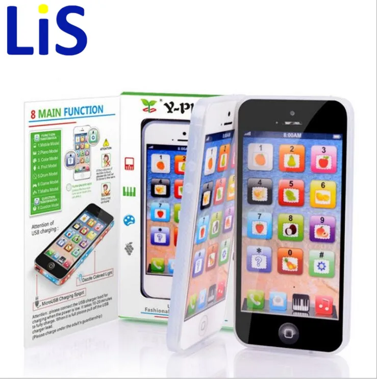 LIS Baby Y Phone Mobile Educational Toy For Children Playmobil Gift Drop Shipping White Black can lighting | Игрушки и хобби