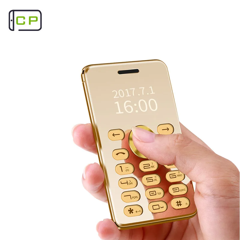 MPARTY C555b Роскошный мини телефон металлический корпус Bluetooth номеронабиратель с Mp3