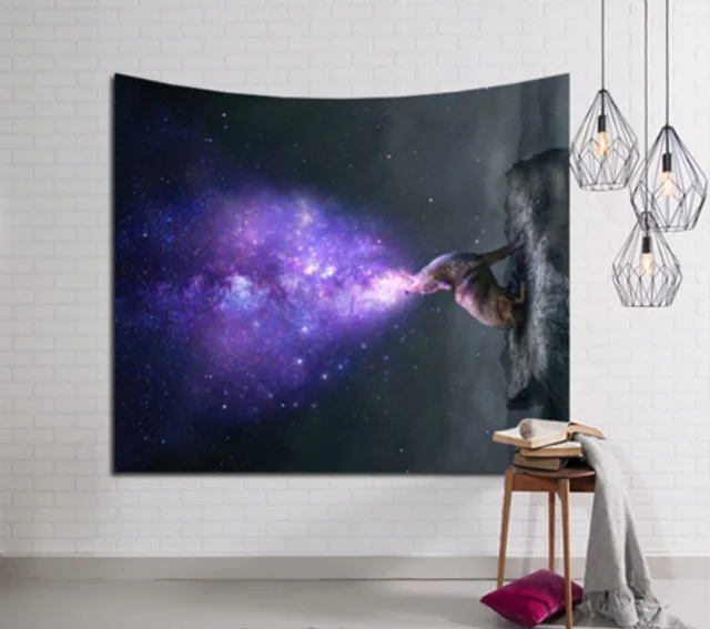 Подгонянный Galaxy настенный хиппи-гобелен Ретро Декор для гостиной украшение дома 150*200 см/150*230 см/150x130 см/150x100 см - Цвет: 5