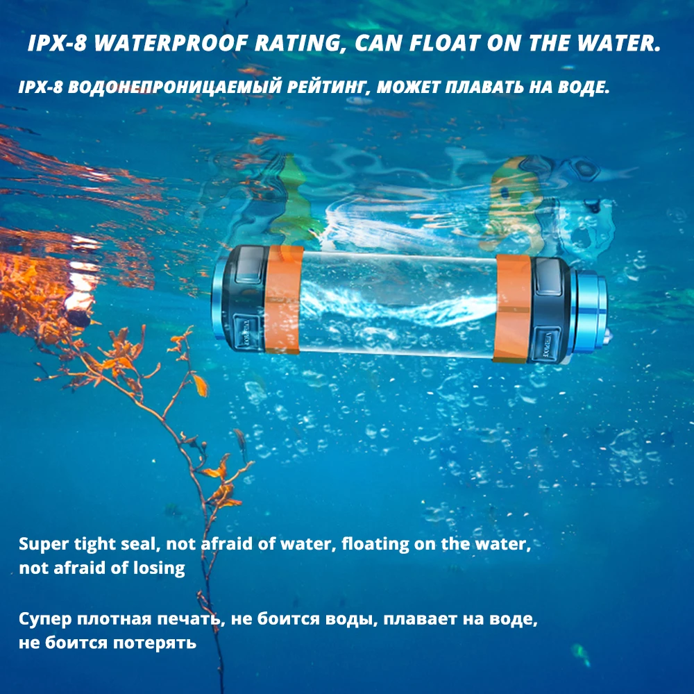 Многофункциональный перезаряжаемый светодиодный фонарь для кемпинга 7800 мАч