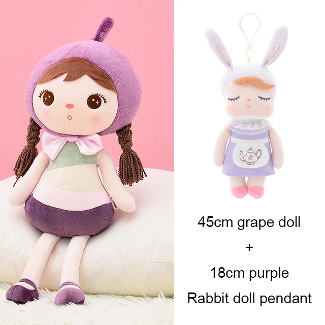 45 см+ 18 см Набор Kawaii Плюшевые животные мультфильм детская игрушка для девочек мальчик плюшевый коала панда Успокаивающая кукла подарок на день рождения мягкое качество сна - Цвет: 17