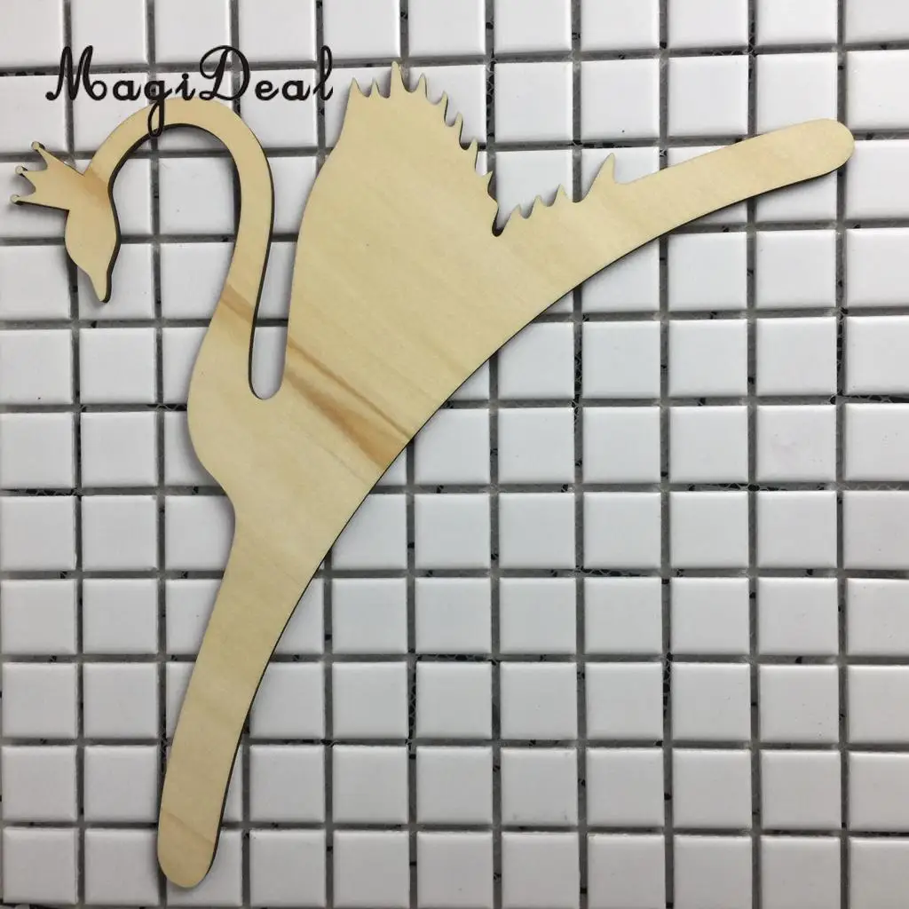 2 шт./компл. новинка лебедь детская комната детское деревянное пальто одежда