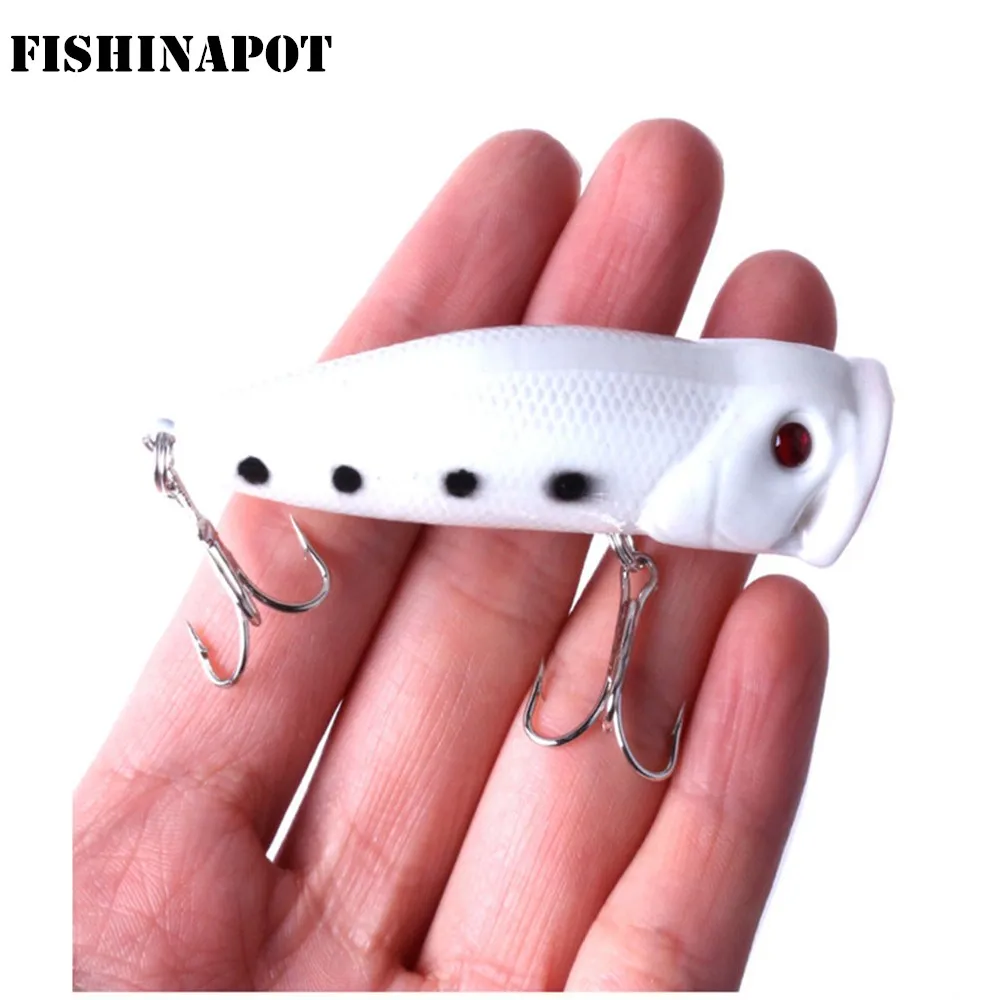 FISHINAPOT 1 шт. светящиеся рыболовные приманки 7 см/10 г искусственные жесткие