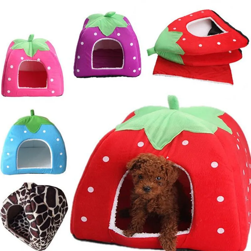 Товары для домашних животных зимний домик собак милая мягкая теплая подушка