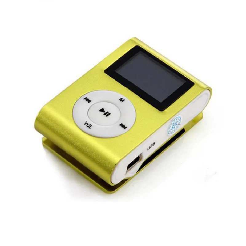 Металлический USB MP3 музыкальный медиаплеер с поддержкой карт Micro SD и TF на 32 ГБ мини
