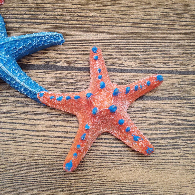1 шт. аквариум смола Морская звезда садок для рыбы моделирование Starfish украшение
