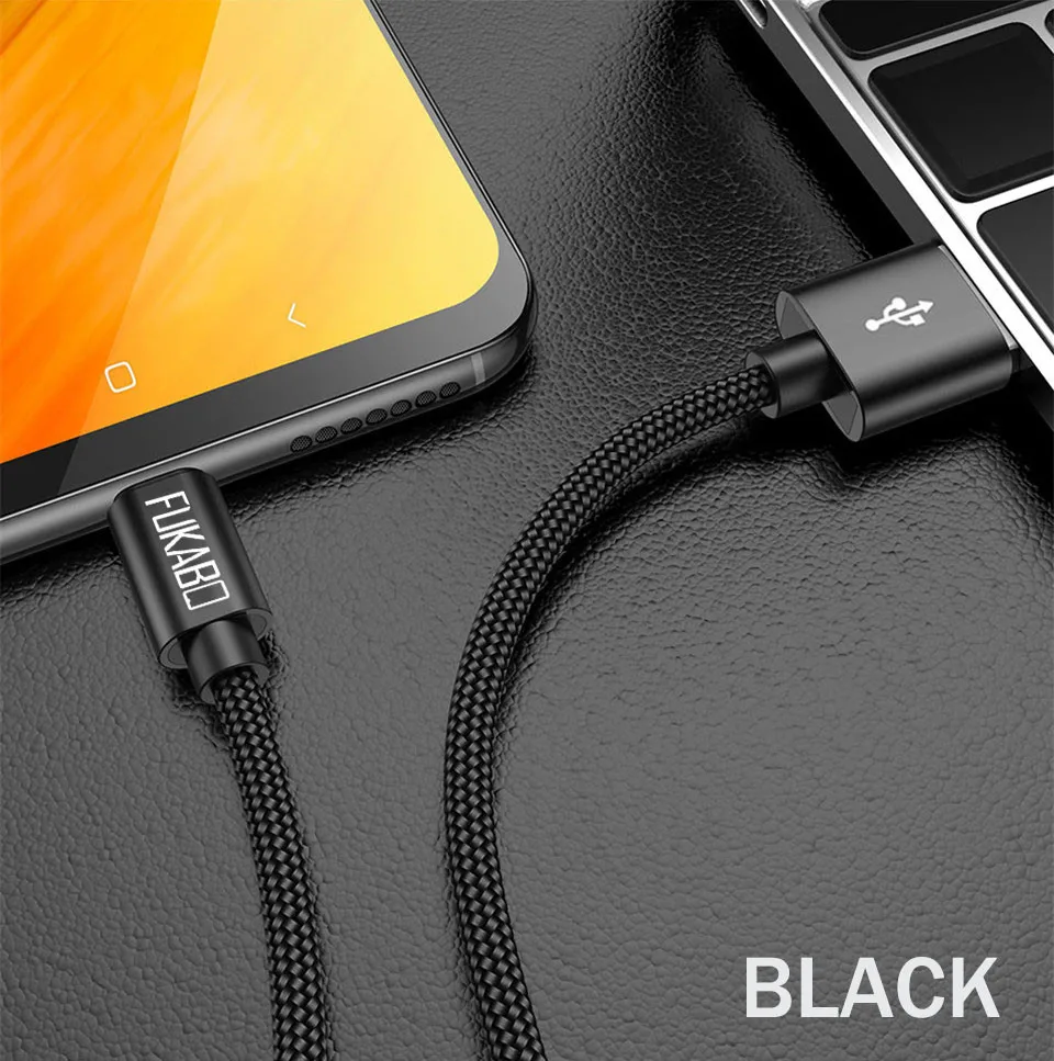 Micro USB 2.4A нейлоновый кабель для huawei Honor 8X10 Nova 3i Xiaomi Redmi Note 4X6 Pro 6A samsung Galaxy шнур для зарядки и передачи данных