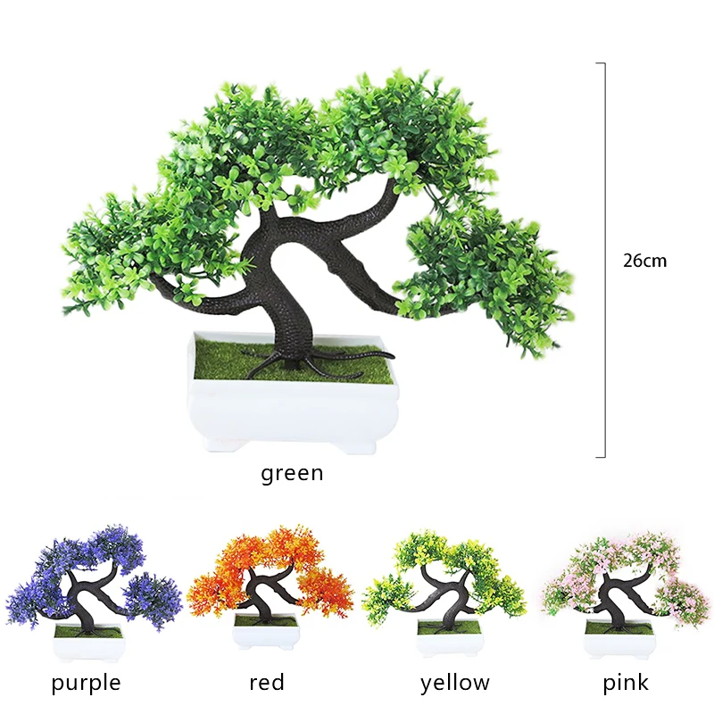 Искусственное растение искусственные растения бонсай украшение для сада отеля