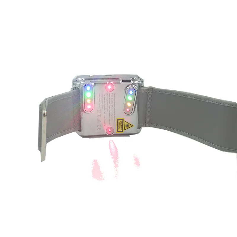 

Modern Powerful Mini Low Level red and green Laser bracelet physiotherapy Red Yeast For Cholesterol blood circulate