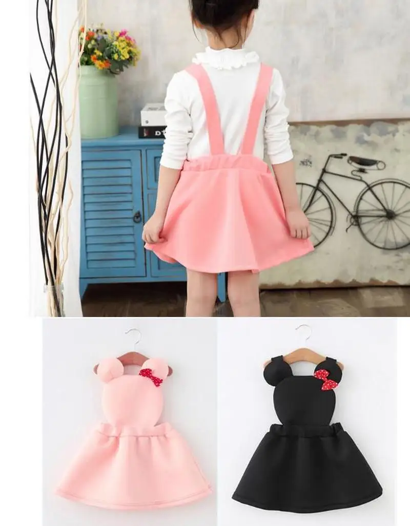 Новинка 2019 года платья для девочек с рисунком Минни Маус рождественское платье