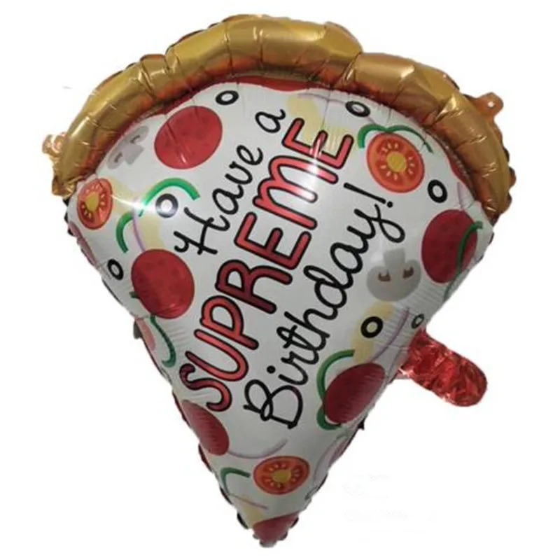 Романтическое свадебное украшение фольгированные шары Happy Pizza фольгированный