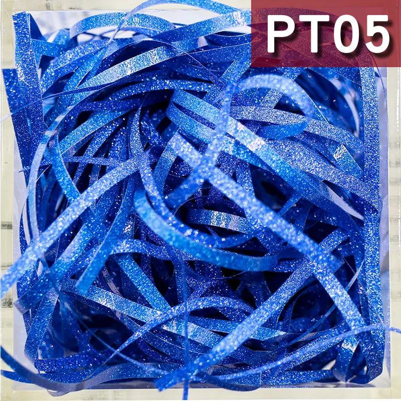 PT5 Lafite Raffia обертывание пинг для подарочной коробки обертывание морщинистый наполнитель измельченные обрезки крафт бумага упаковочный материал День рождения украшение - Цвет: PT5