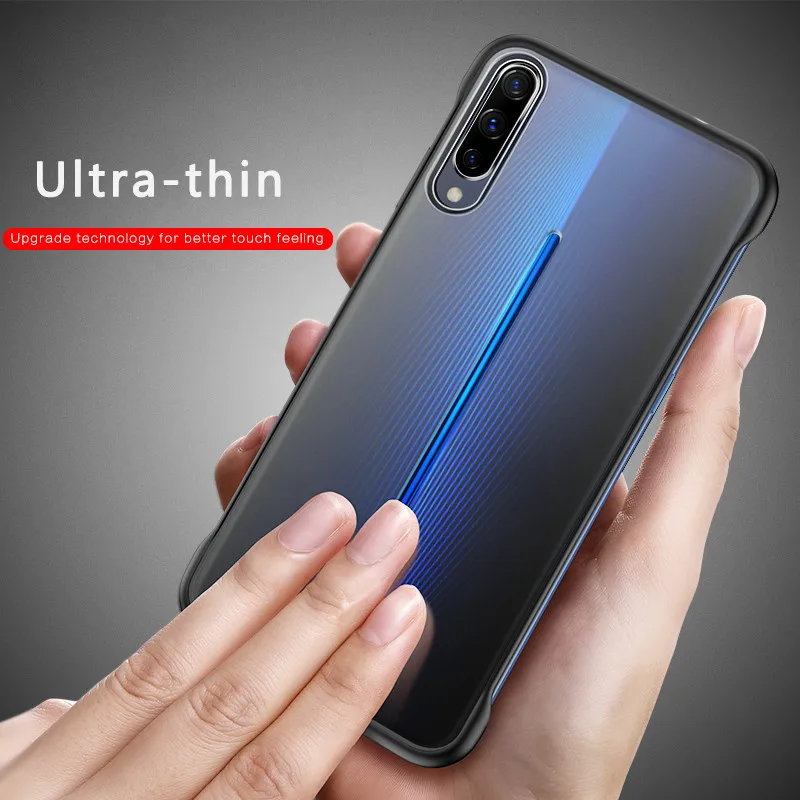 USLION прозрачные матовые безрамные телефонные чехлы для VIVO IQOO X27 Pro Ультра Тонкий