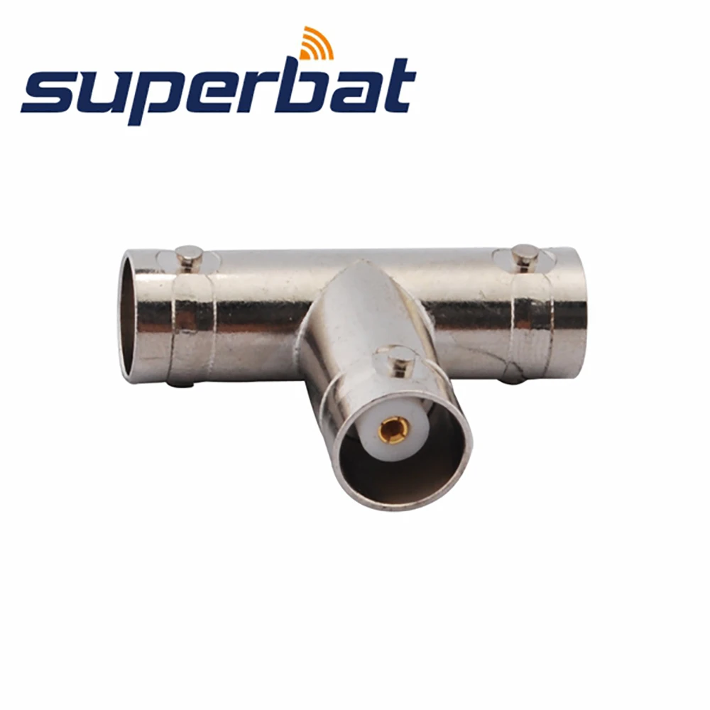 Superbat 5pcs BNC Adapter BNC Jack to Female to Jack RF Coaxial Connector