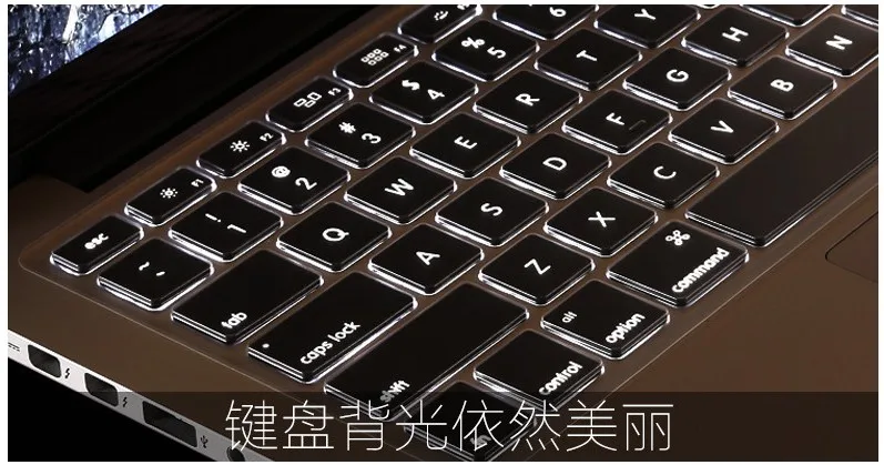 Прозрачный чехол клавиатура из ТПУ для ноутбука Lenovo thinkpad X1 Tablet 2018 release
