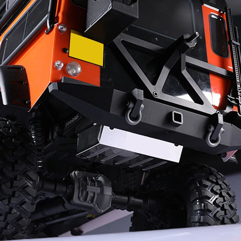 Металлический имитационный бак с выхлопной трубой для TRAXXAS TRX 4 Ford Bronco RC Car YJS