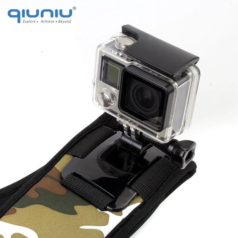 Qiuniu плечевой ремень крепление Ремни адаптер один для экшн камеры GoPro Hero 1 2 3 + 4 5 6
