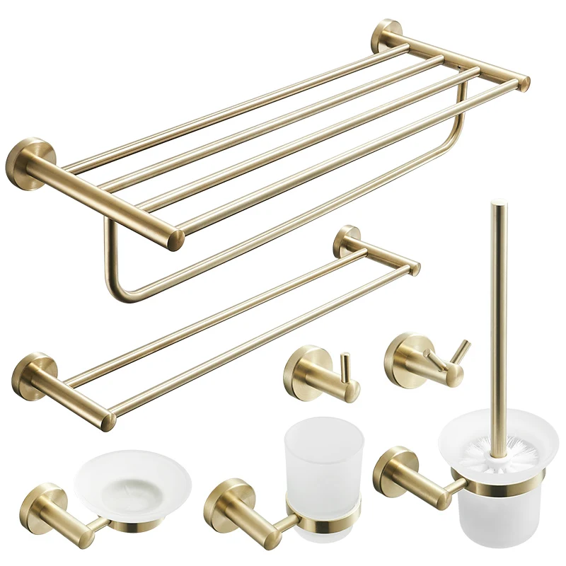 Подставка для полотенец из латуни и нержавеющей стали|Наборы комплектующих