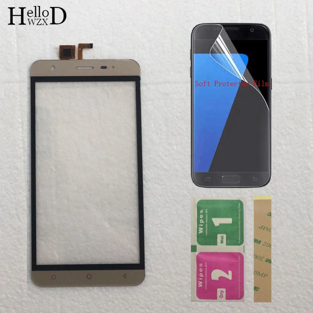 

Mobile Touch Screen Panel For Vertex Impress Eagle 3G Touch Screen Digitizer Panel Screen Sensor + Protector Film
