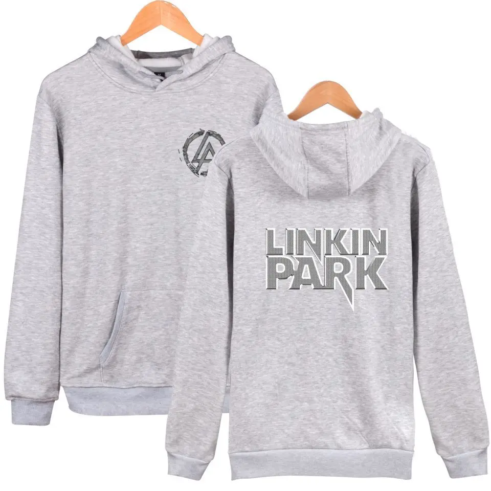 Унисекс большие размеры в стиле хип хоп Linkin Park Толстовки модная осенняя одежда
