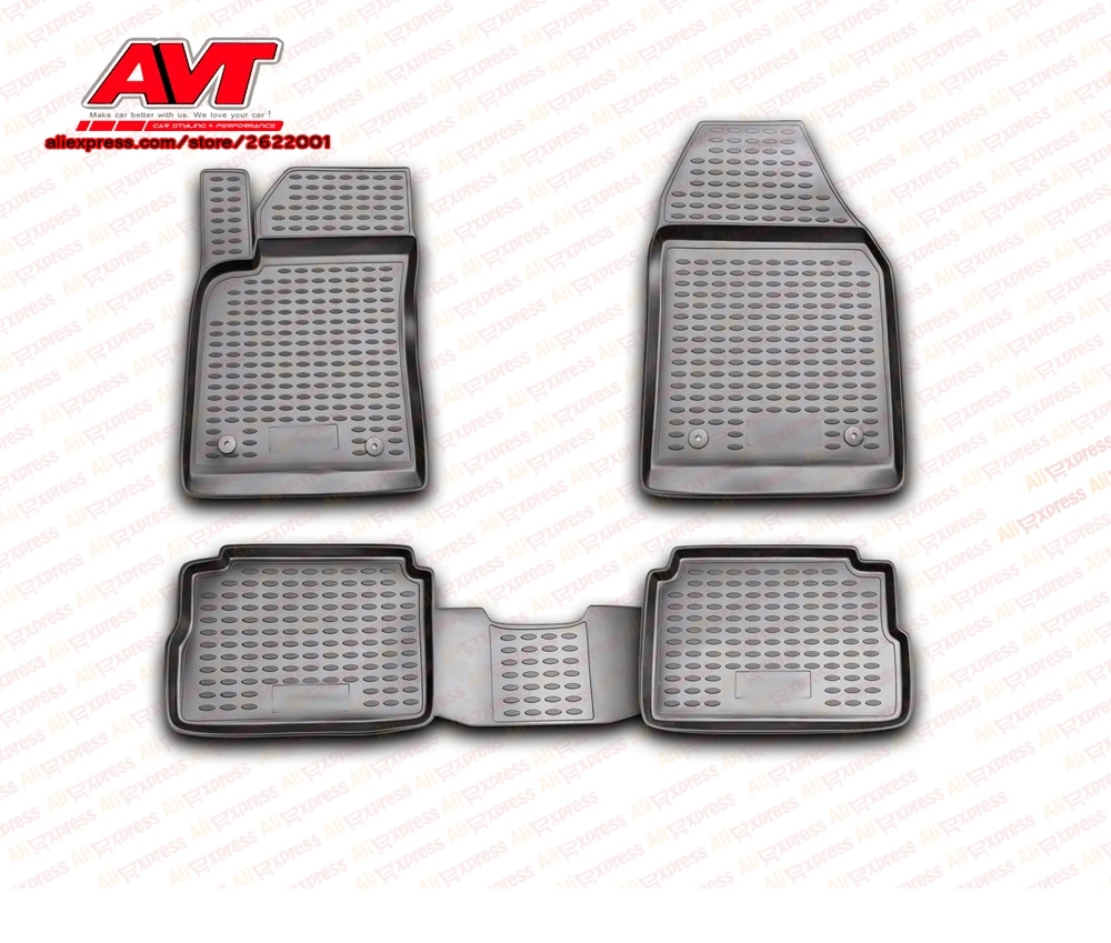 Коврики для Opel Vectra 2003-2008 4 шт. резиновые коврики Нескользящие аксессуары