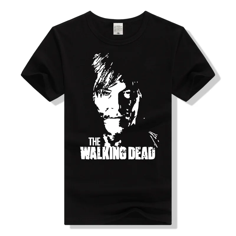 Дэрил Диксон ходячих мертвецов футболка Для мужчин TWD | Мужская одежда