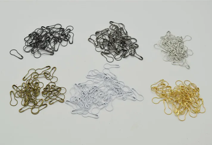 1000 шт. цветные белые в форме груши золотые черные серебристые бронзовые медные