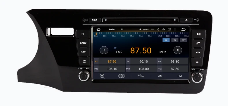 PX6 6 ядерный 4 Гб ОЗУ 64 Гб ПЗУ автомобильный проигрыватель с радио и GPS для Honda city- левое вождение с android 9,0 автомобильный аудио стерео