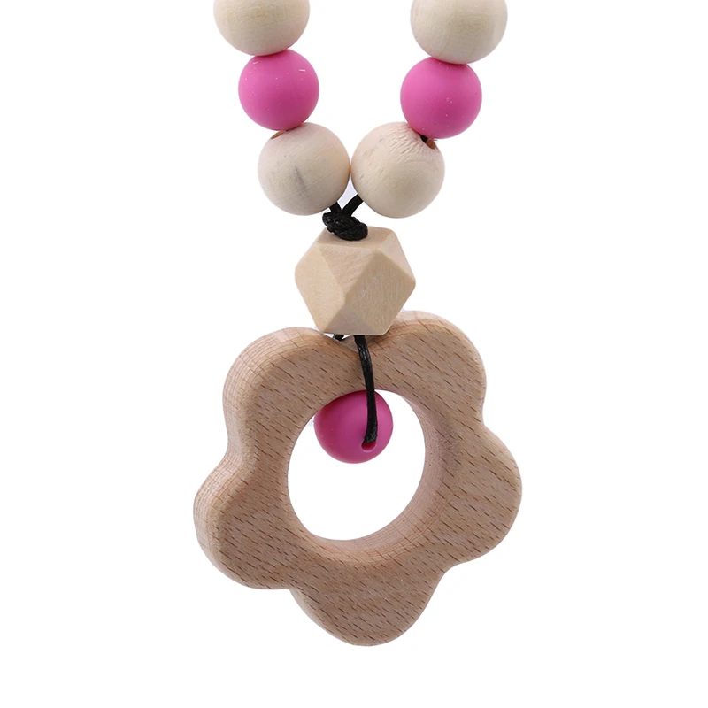 

New Lovely BPA Free Silicone Teething Necklaces With Feather Pendant Food Silicone Teether Necklace Pendants Nursing Necklace