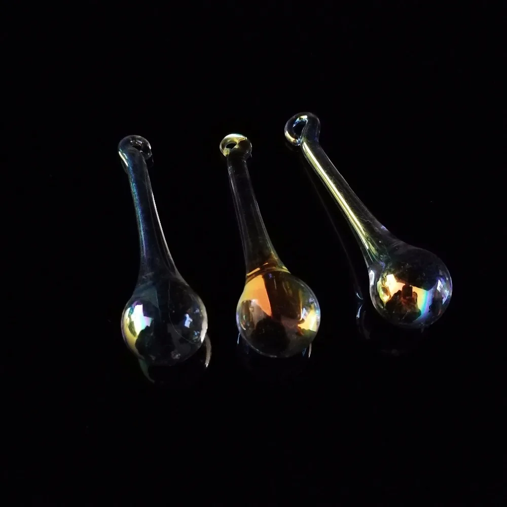 10 штук AB 16x60 мм стеклянный хрустальный кулон для люстры lustre de cristal светильник