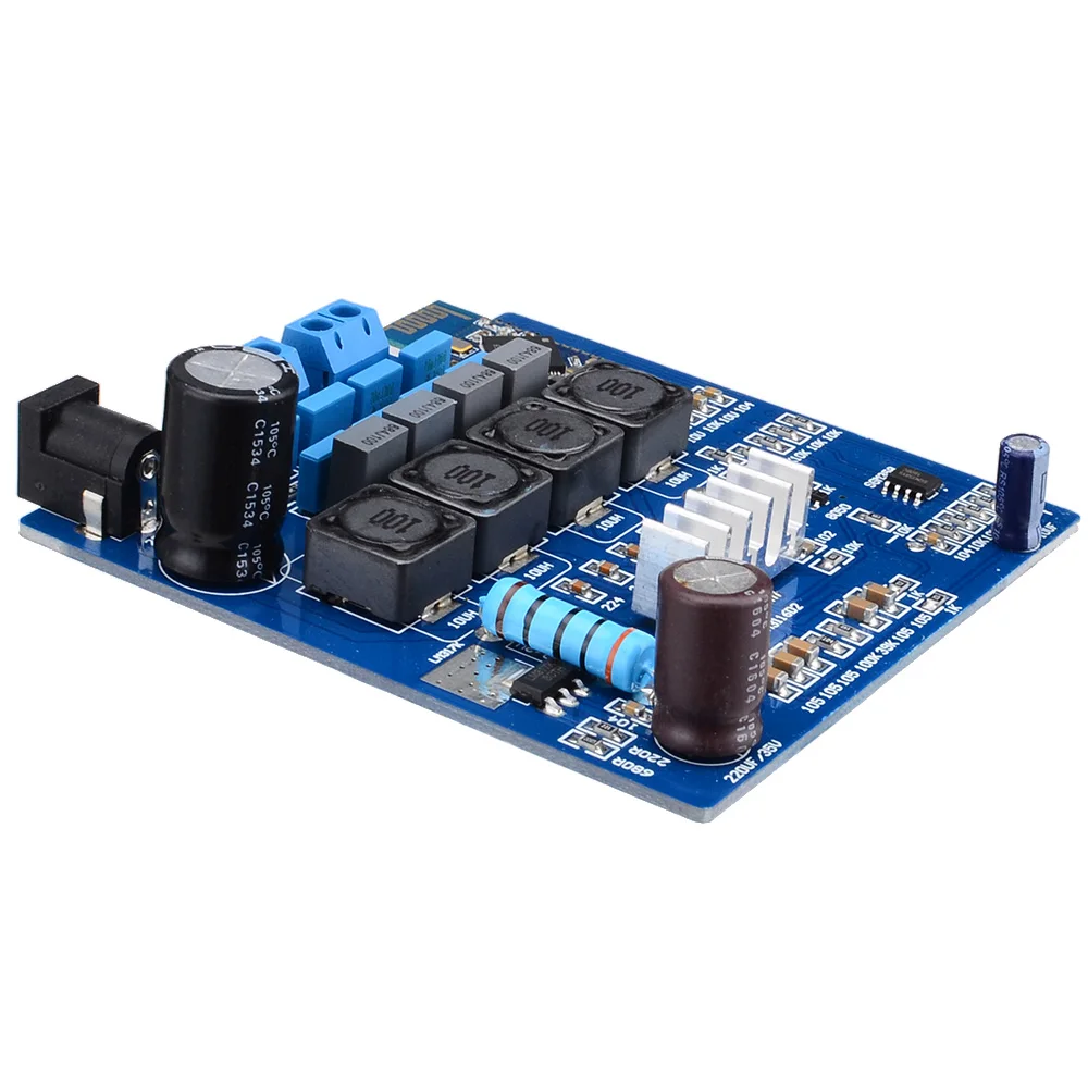Новинка TPA3116 Bluetooth CSR 4 0 Класс D плата стерео усилителя звука 2*50 Вт + 24 В 5 А адаптер