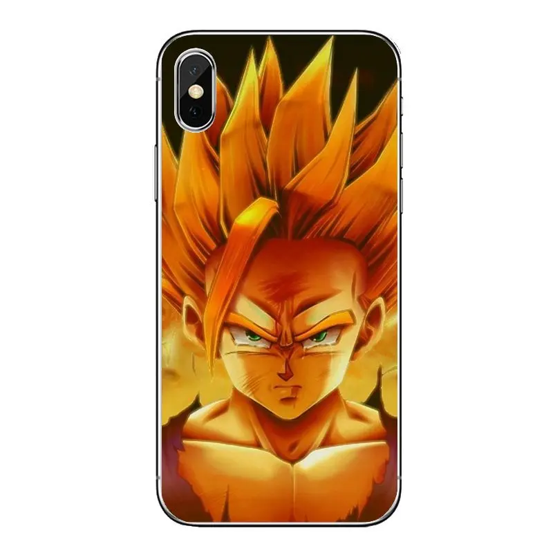 DRAGON BALL Z Супер Saiyan Бог Сон Гоку Силиконовые телефон Обложка сумка для Xiaomi mi A1 A2 5X6X8