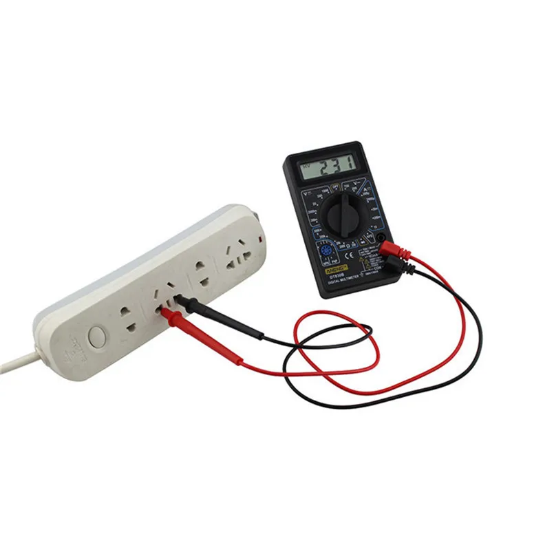 Цифровой мультиметр DT830B с ЖК дисплеем вольтметр Омметр амперметр ручной тестер
