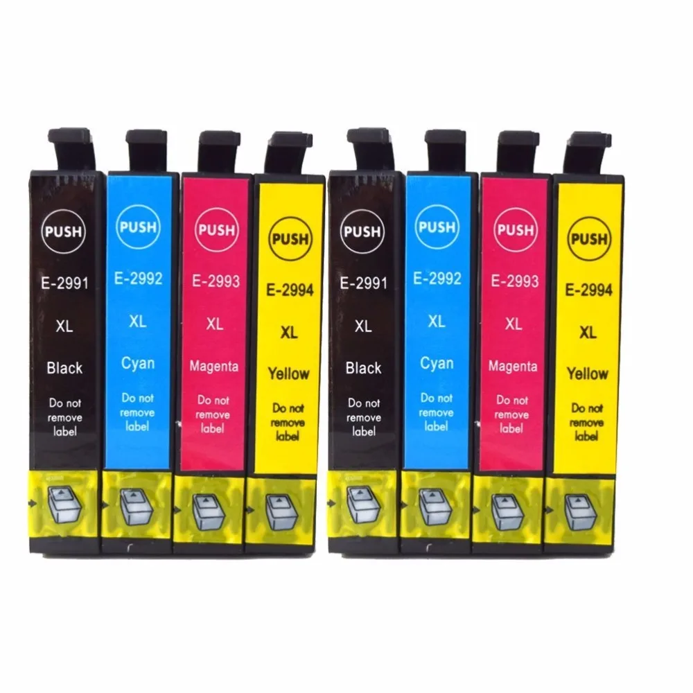 

8x совместимые чернильные картриджи Epson 29 XL, совместимые с Epson