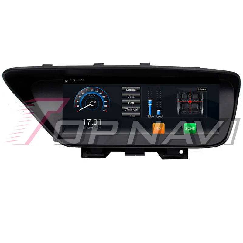 Topnavi 10 25 дюймов Android 7 1 автомобильный Авторадио плеер видео для Lexus ES 2013 2014 Стерео GPS
