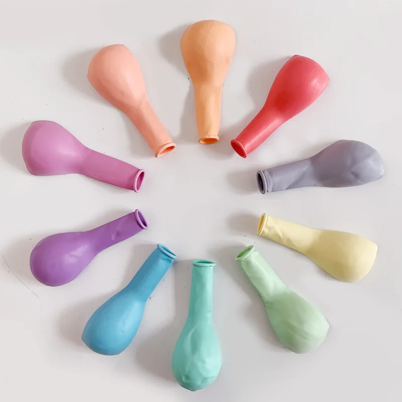 Colorful 100 шт./лот 10 дюймов Макарон латексные воздушные шары Декор на свадьбу День рождения воздушные шары для детского душа девушка день рождения Гелиевый шар - Цвет: Colorful
