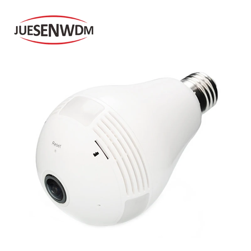 Беспроводная ip камера JUESENWDM Wi Fi рыбий глаз 360 градусов Мини CCTV VR 1.3MP Домашняя