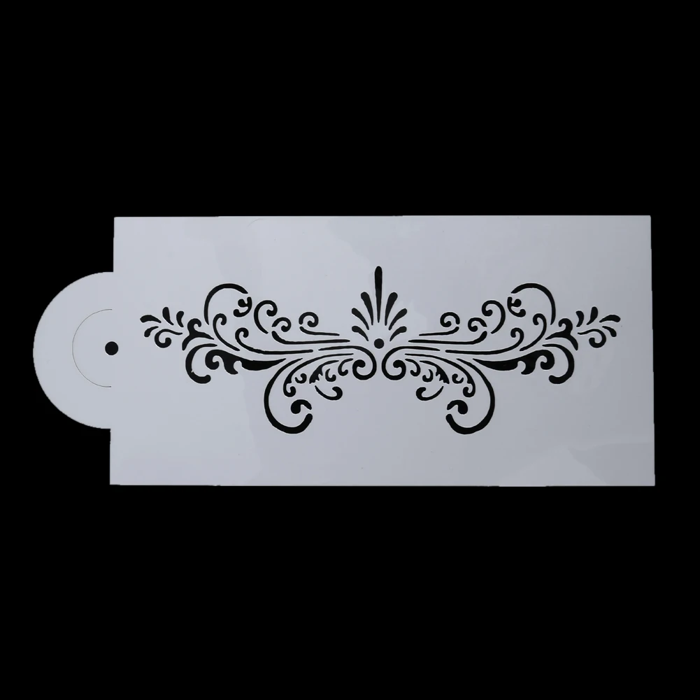 4 шт. трафареты для украшения торта цветов|cake stencil|stencils for cakesplastic art stencils |
