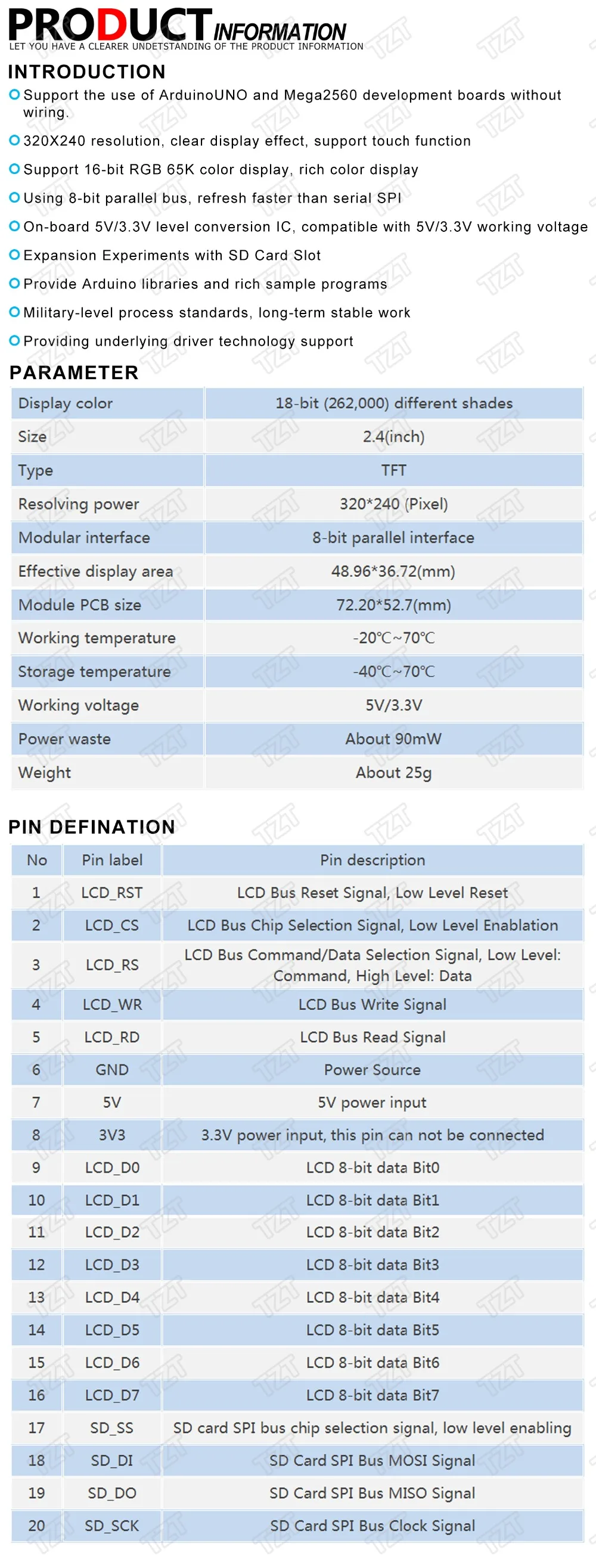 1 шт. ЖК-модуль TFT для arduino сенсорный экран 2,4 дюймов TFT ЖК-экран для UNO R3 платы и поддержка mega 2560 с сенсорной ручкой diy