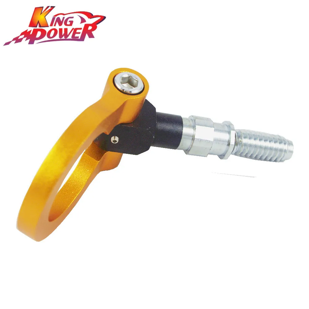 KP Бесплатная доставка универсальный T2 RACING TOW HOOK синий CNC Европейский гоночный