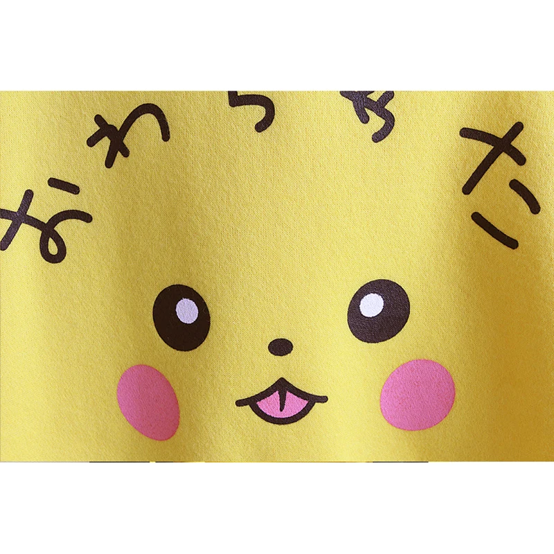 Pokemon Go! Костюм Пикачу для косплея, худи из хлопкового флиса, пуловер с длинными рукавами, зимнее пальто, новинка