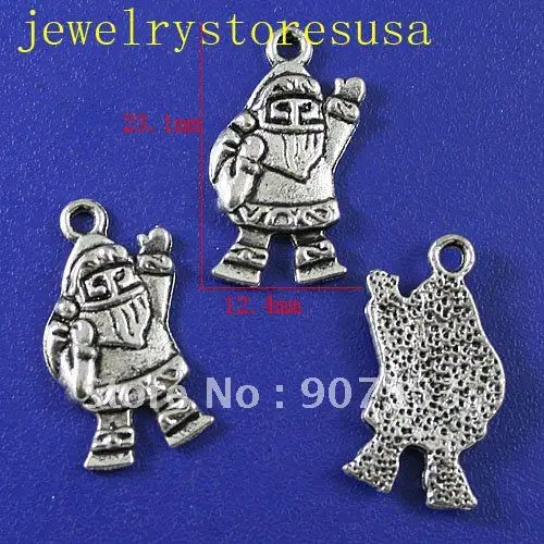 

25pcs cute Tibetan silver Santa Claus charms h0056