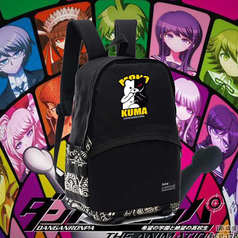 Горячая игра DANGANRONPA рюкзаки monokuma печатные NB031 | Багаж и сумки