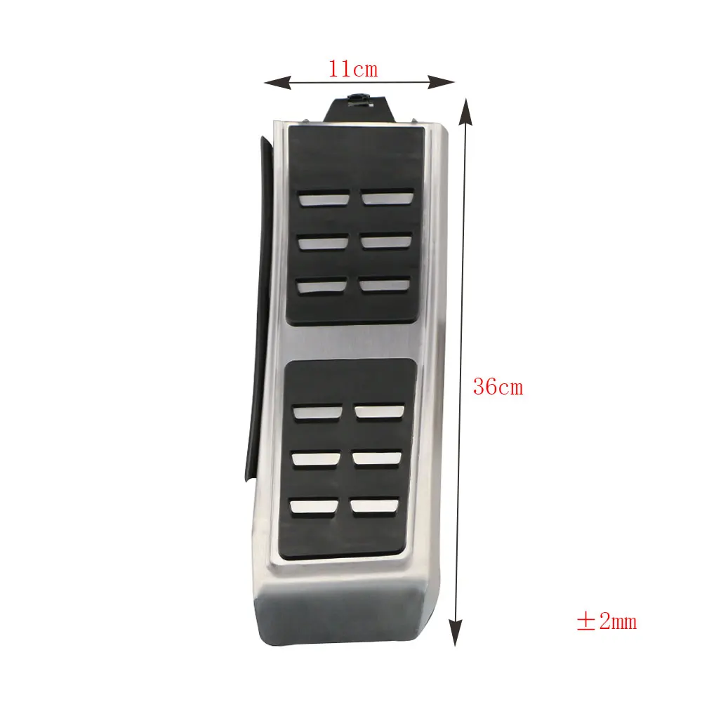 LHD 1Pc Rest Pedal Color My Life, нержавеющая сталь, автомобильная педаль для ног, педали газа, педаль тормоза, крышка для Audi A4 B9, аксессуары, запчасти - Название цвета: LHD 1Pc Rest Pedal