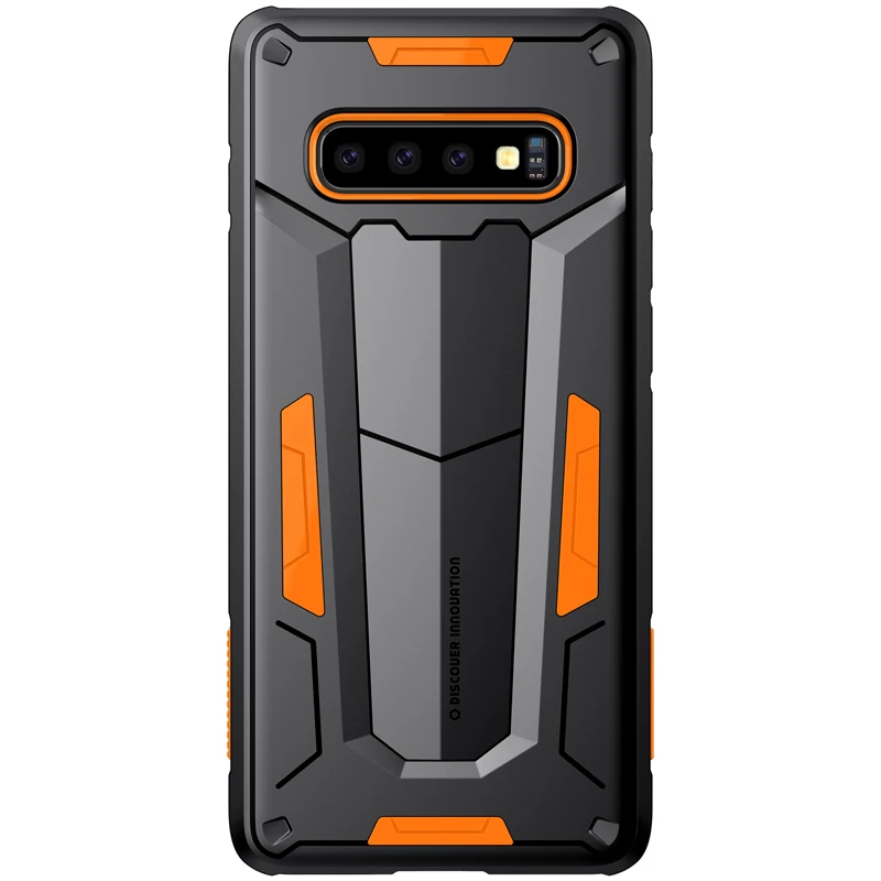 Для samsung Galaxy S10 S9 Plus Note 9 8 чехол Nillkin Defender 2 Броня задняя крышка для samsung S10 S9 S8 Plus Nilkin чехол для телефона - Цвет: Оранжевый