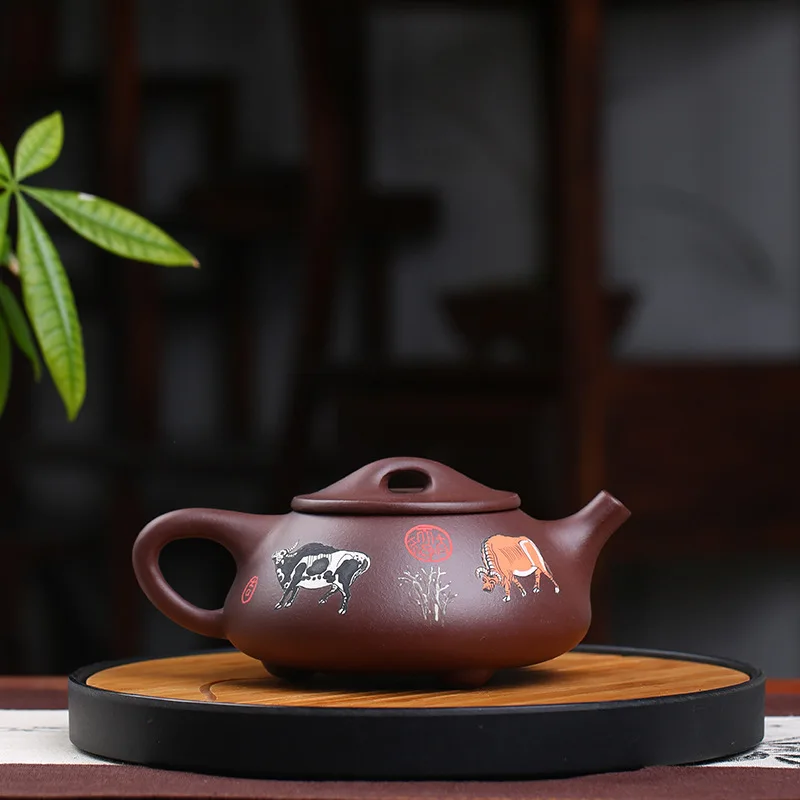 selling WuNiu recommended tea undressed ore purple clay pure manual mud stone gourd ladle custom to take delivery | Дом и сад