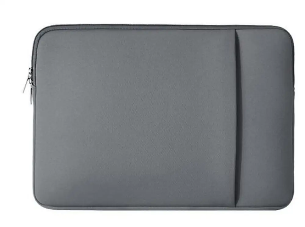 Брендовый чехол для ноутбука 1", 12,5", 1", 15, 15,6 дюймов, сумка для Macbook Air Pro 13,3", Прямая поставка - Color: Gray