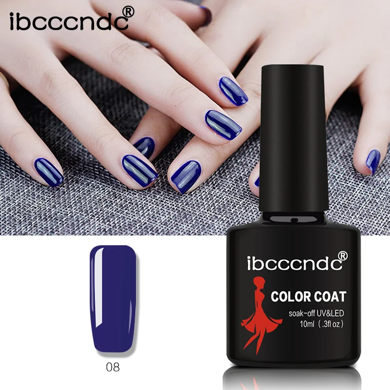 

2018 New Free Shipping Nail Art Design ManicureIBCCCNDC 90Color 10Ml Soak Off Gel Polish LED UV Gel Nail Polish Lacquer 1-30